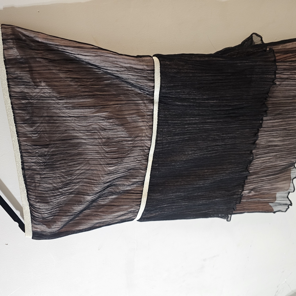 Nine West Black and Cream Mini Dress